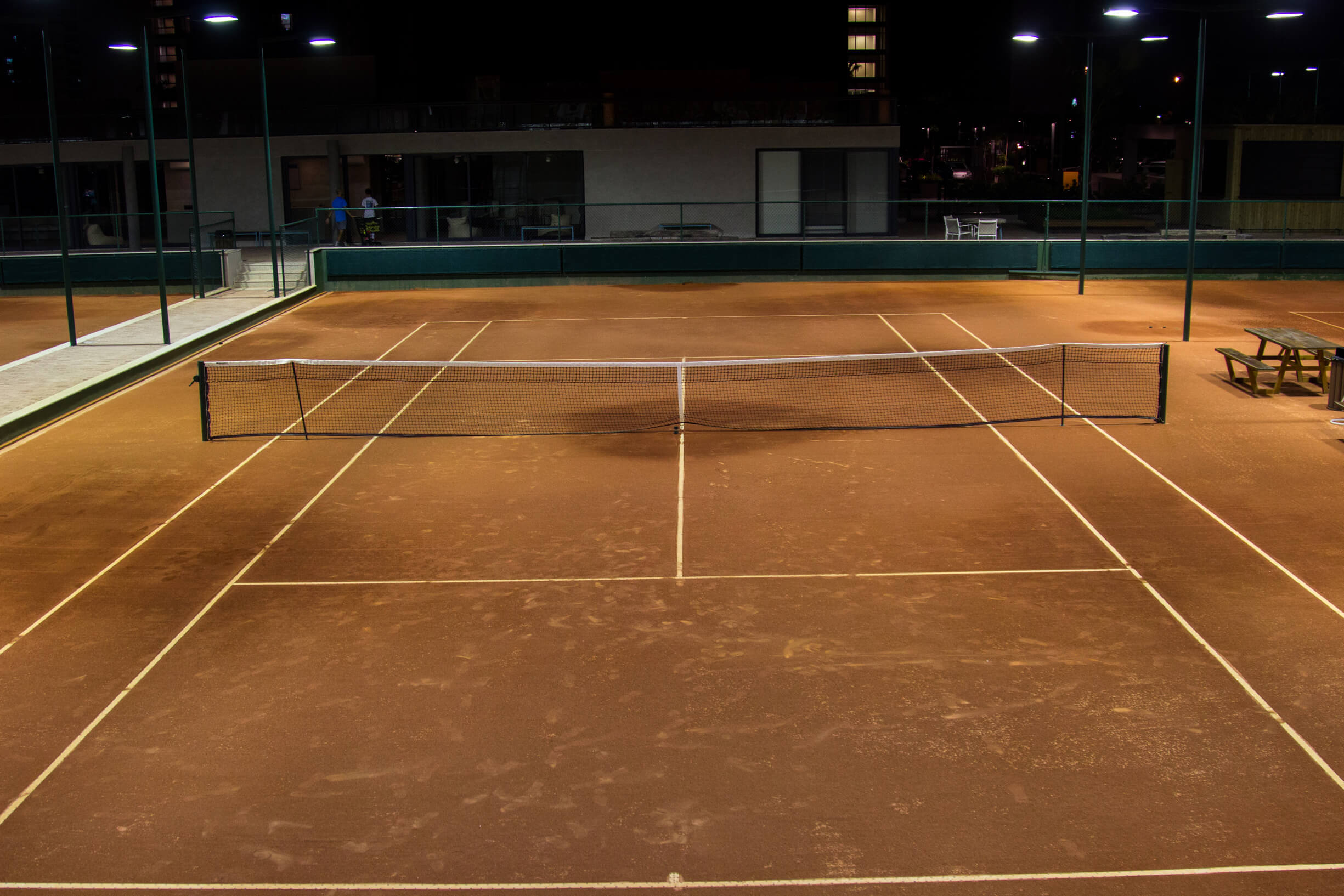 Pisos de Saibro Composto